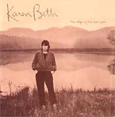 Karen Beth, the edge of the horizon